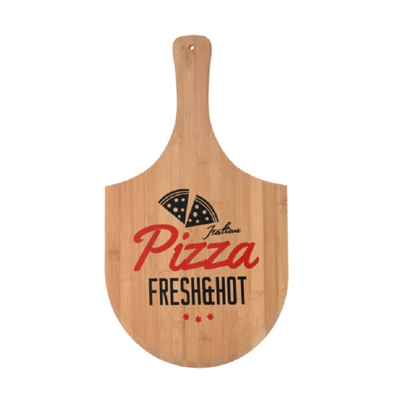 Pizza bord-snijplank met handvat fresh & hot 53 cm van hout