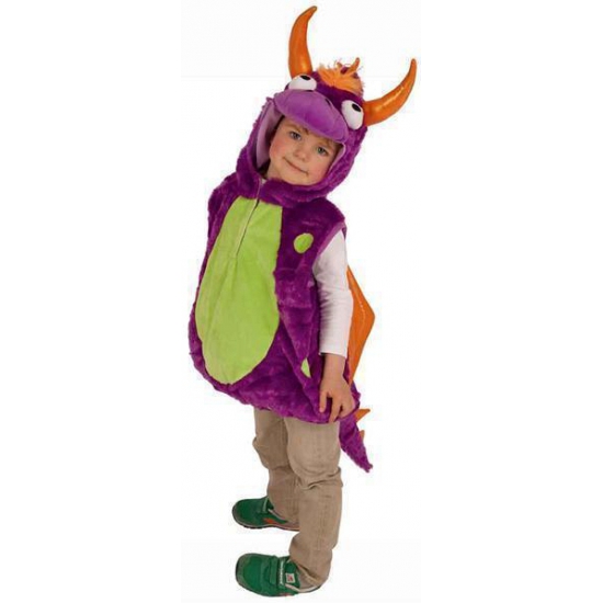 Pluche draken kostuum voor kinderen