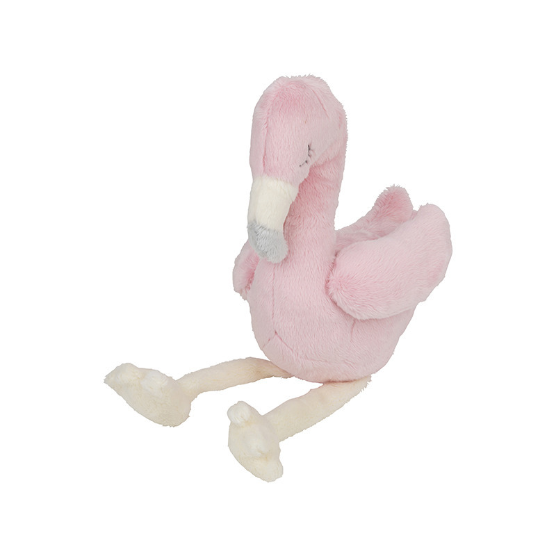 Pluche knuffel flamingo vogel van 20 cm -