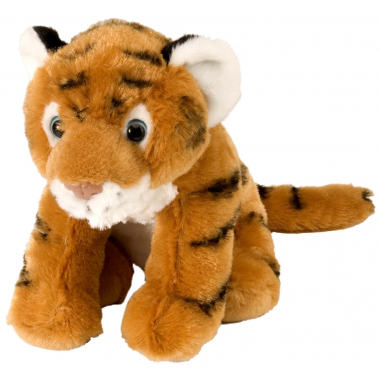 Pluche tijger knuffel 20 cm -