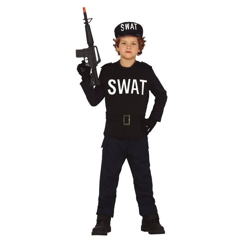 Politie/swat verkleed kostuum voor jongens/meisjes