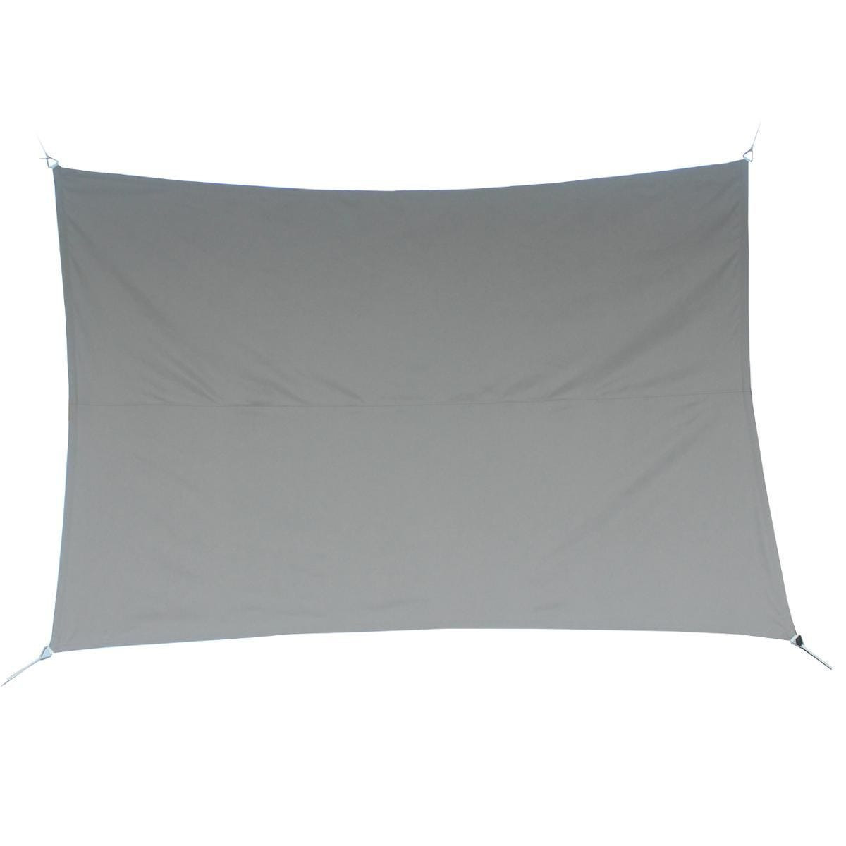 Premium kwaliteit schaduwdoek-zonnescherm Shae rechthoekig beige 2 x 3 meter
