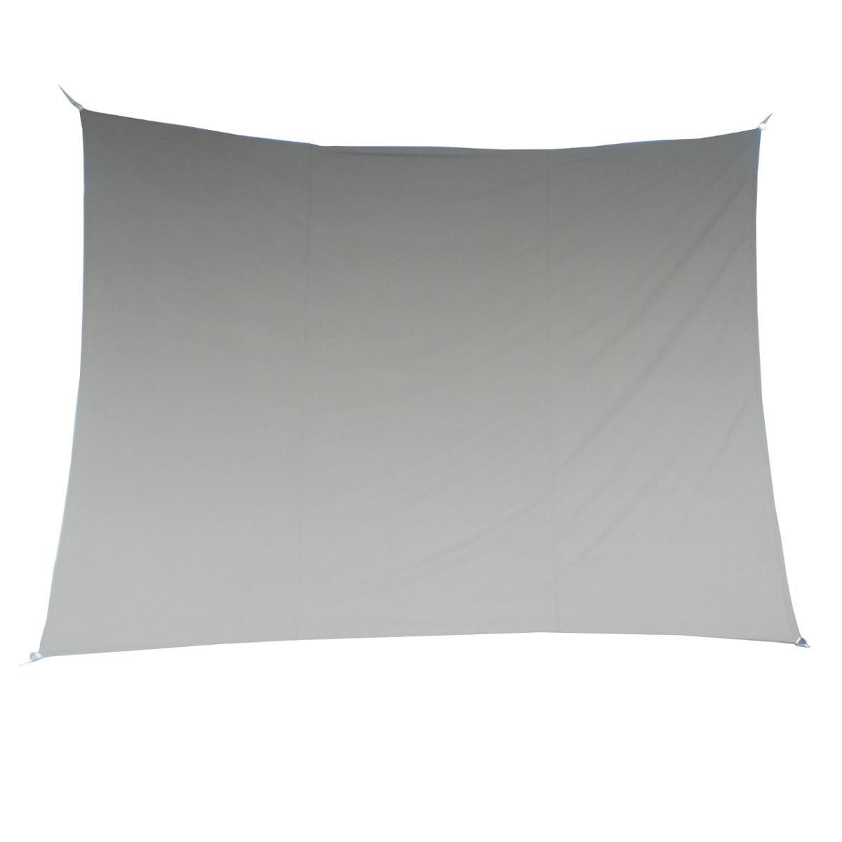 Premium kwaliteit schaduwdoek-zonnescherm Shae rechthoekig beige 3 x 4 meter