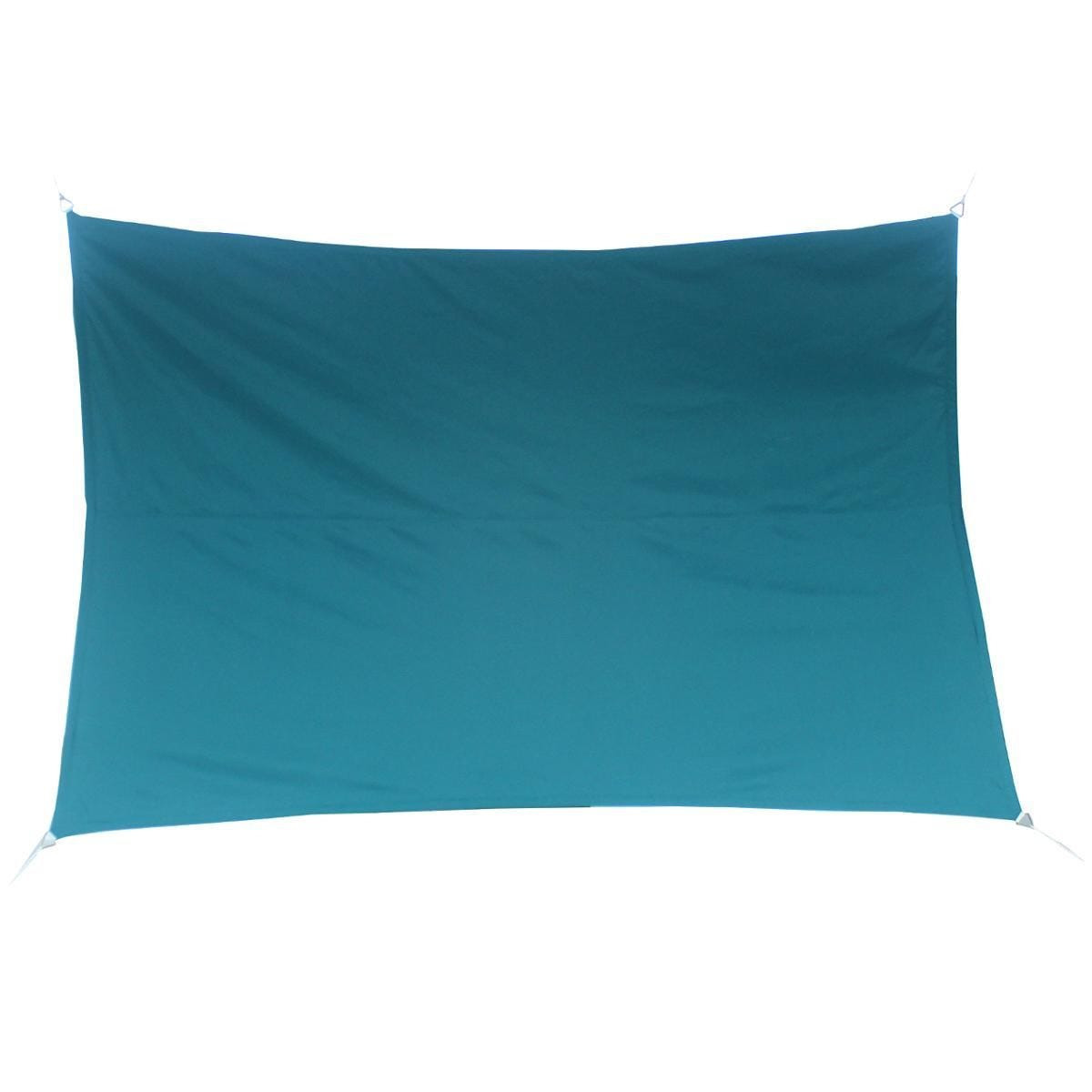 Premium kwaliteit schaduwdoek-zonnescherm Shae rechthoekig blauw 2 x 3 meter