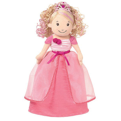 Prinses Seraphina aankleed pop
