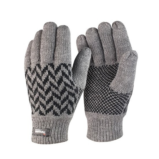 Result thinsulate handschoenen grijs voor volwassenen