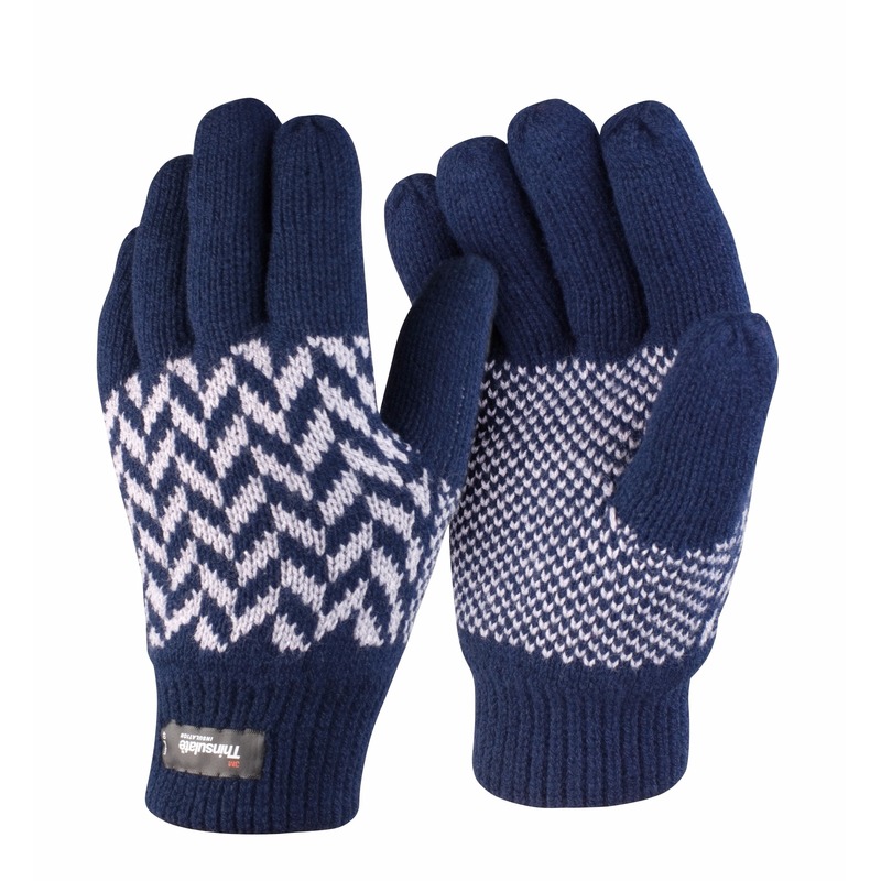 Oprecht sieraden Lotsbestemming Result thinsulate handschoenen navy - Handschoenen - Bellatio warenhuis