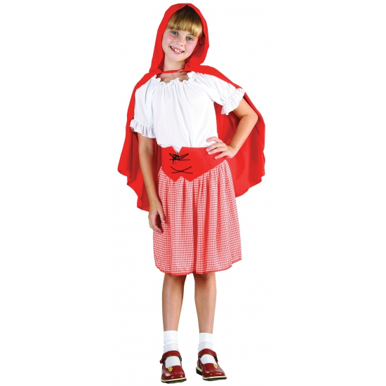 Roodkapje outfit voor meisjes