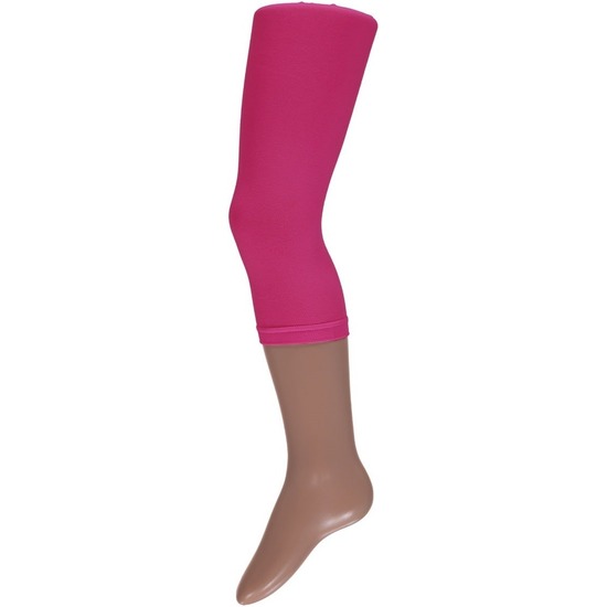 Roze driekwart legging voor meisjes