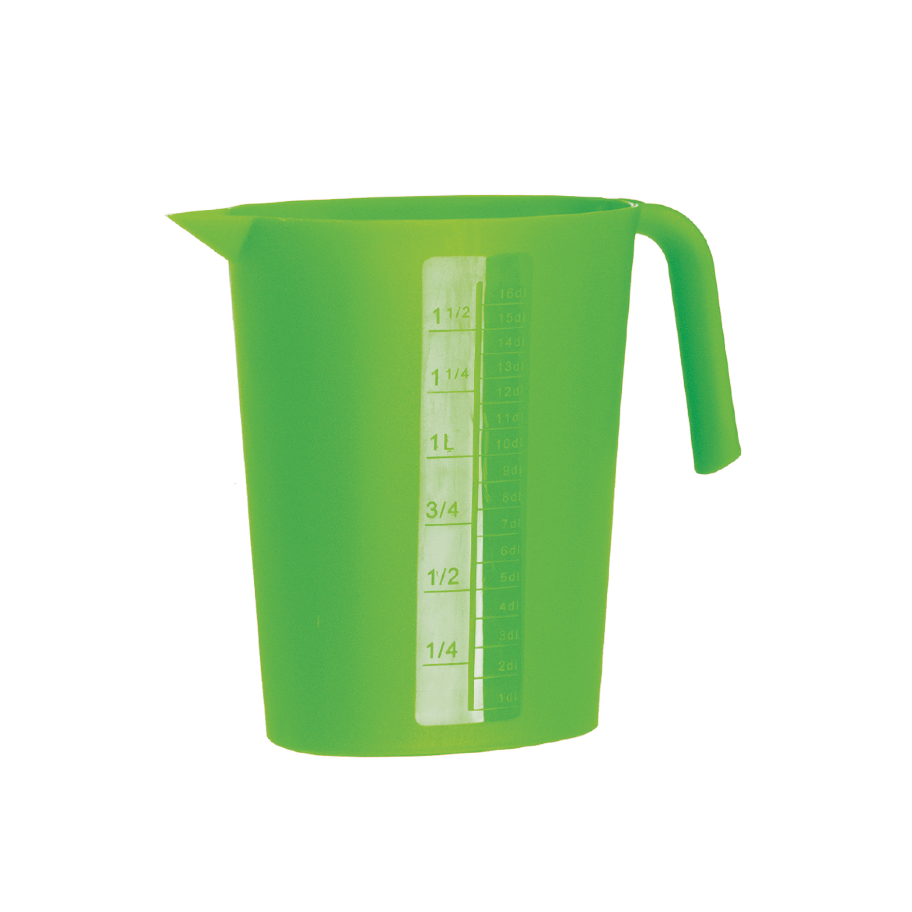 Schenkkan-waterkan groen 1,75 liter kunststof L22 x H20 cm