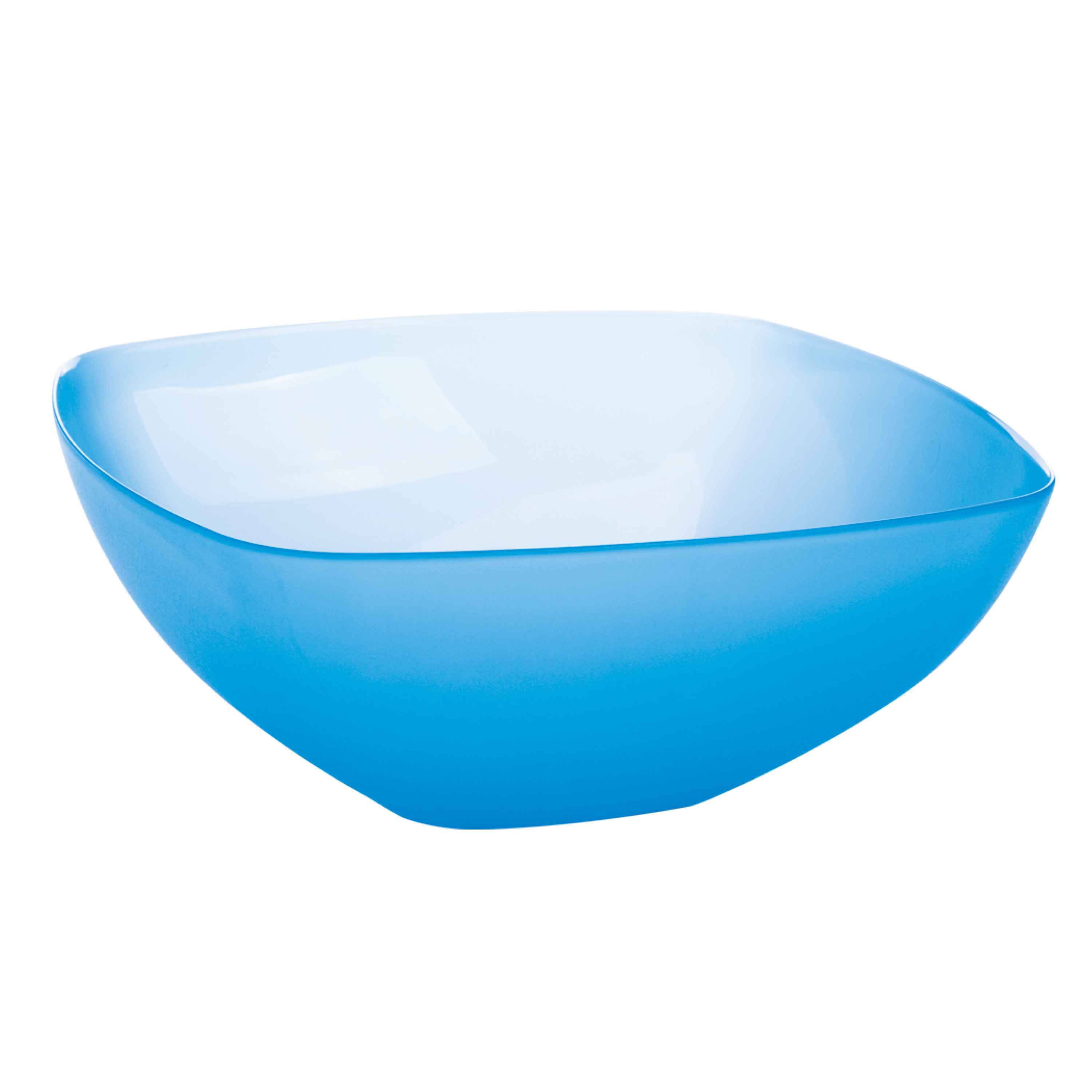 Serveerschaal-slakom blauw 5,5 liter kunststof D30 x H12 cm