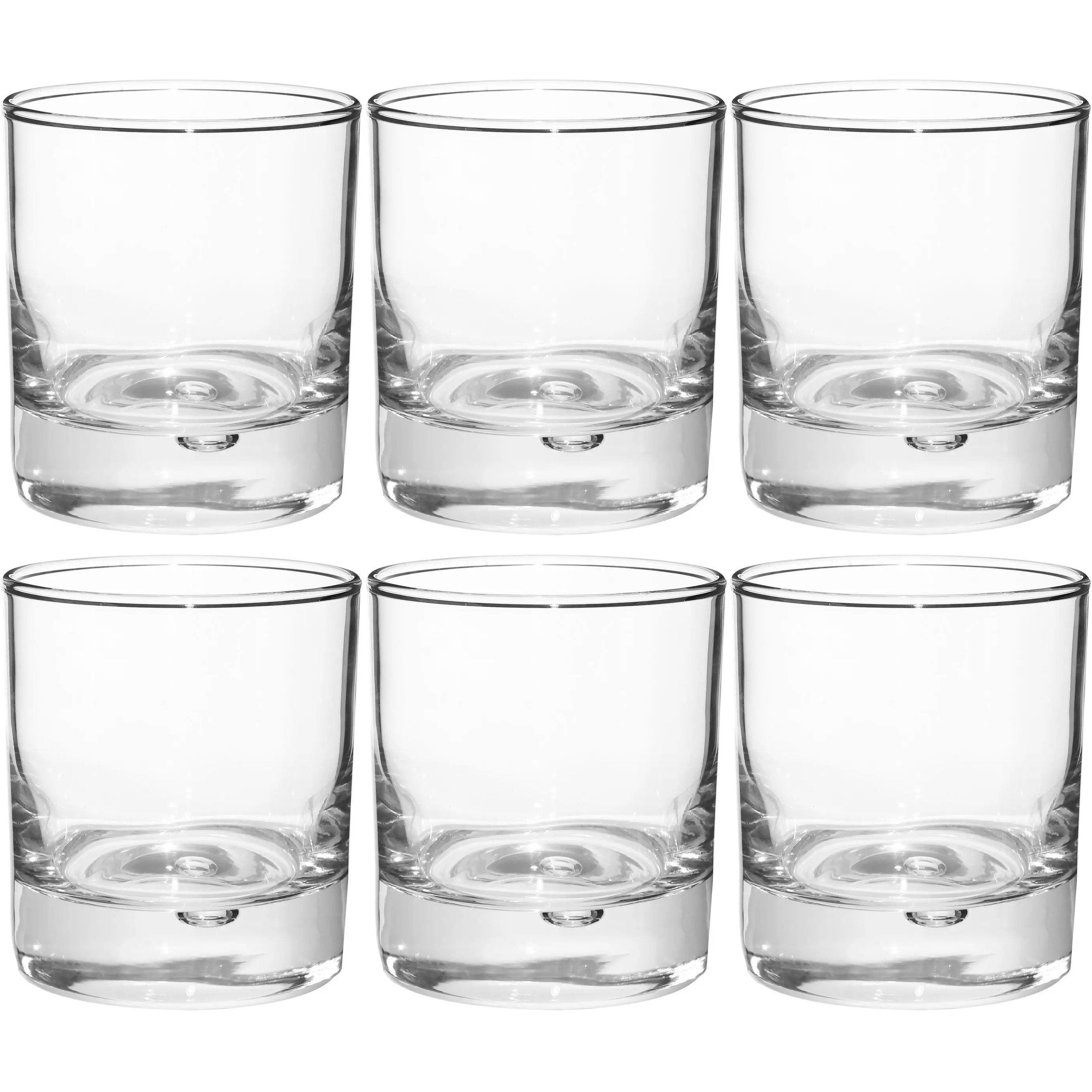 Set van 12x stuks whiskey glazen Georgi 300 ml van glas