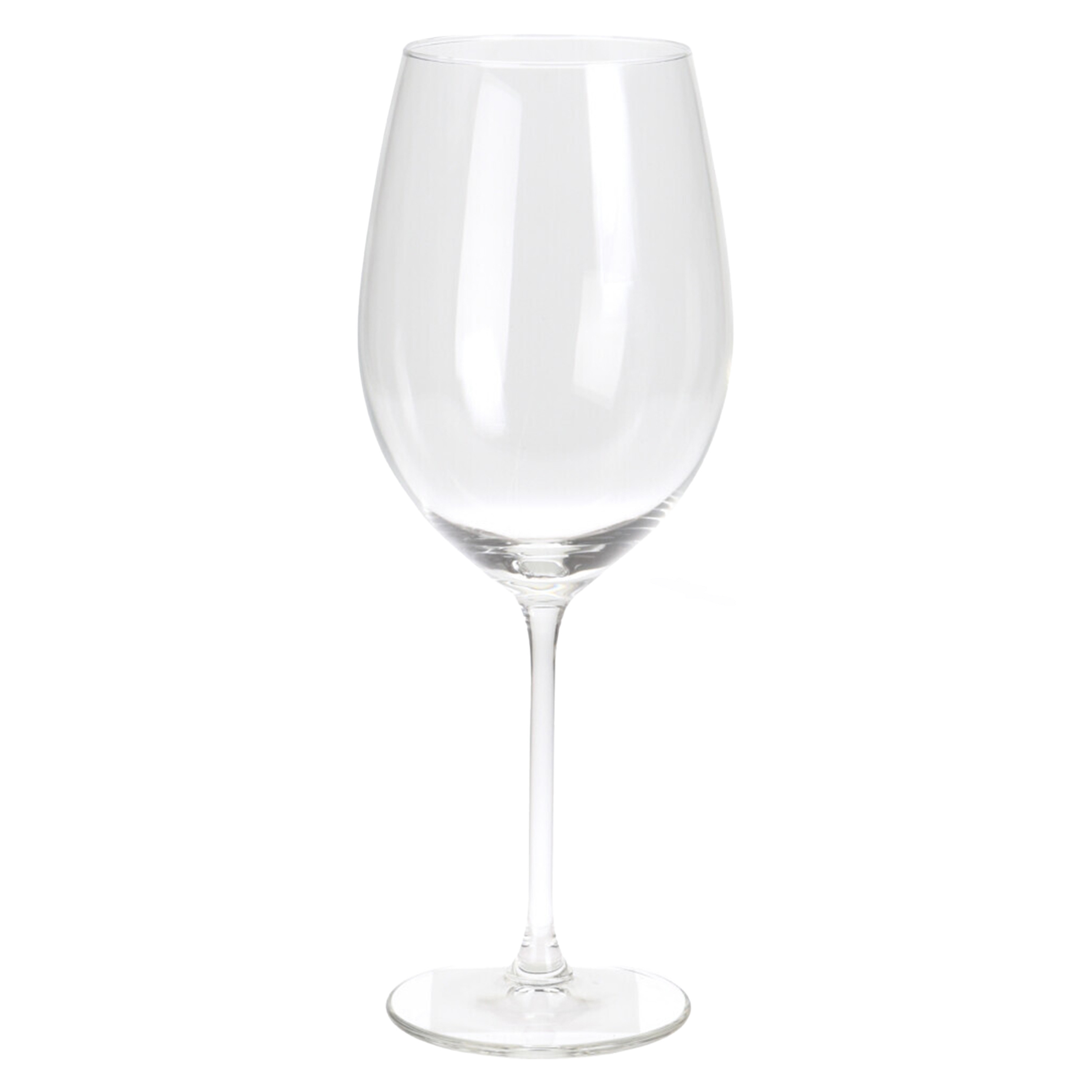 Set van 4x stuks wijnglazen glas 540 ml