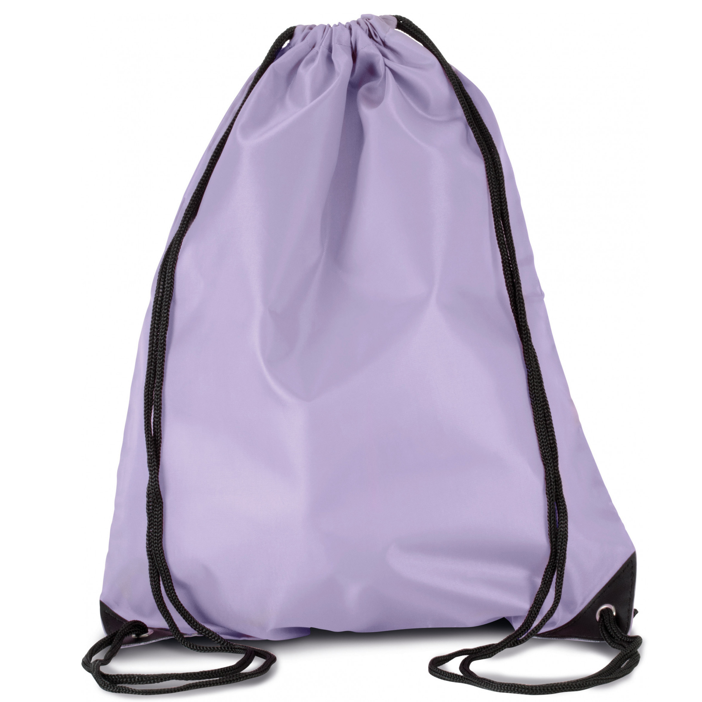 Afbeelding van Sport gymtas/draagtas lila paars met rijgkoord 34 x 44 cm van polyester