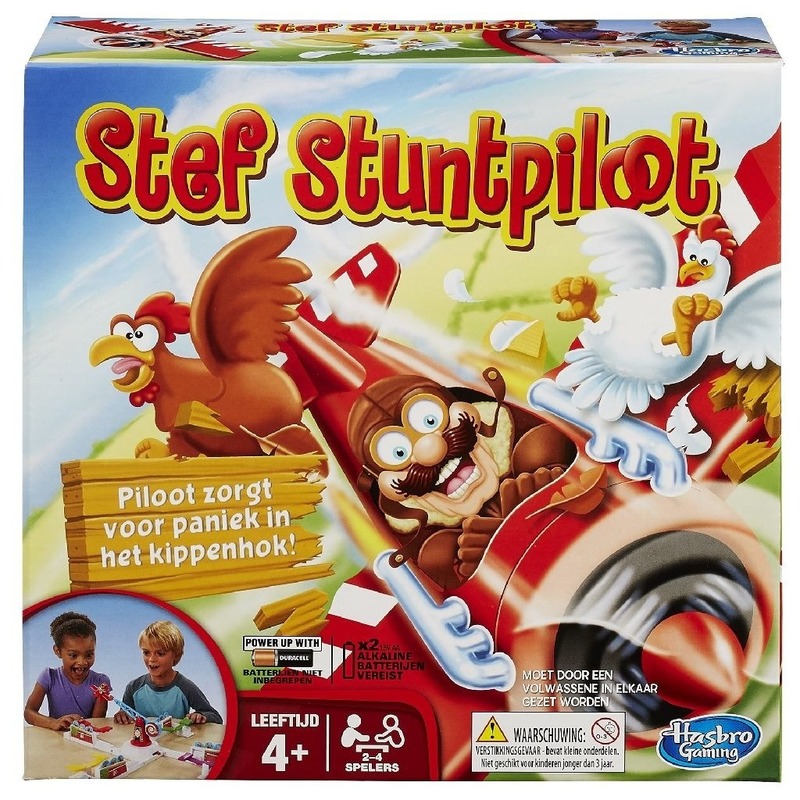 Stef Stuntpiloot gezelschapsspel/familiespel -