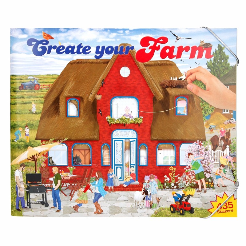 Stickerboek boerderij voor kinderen