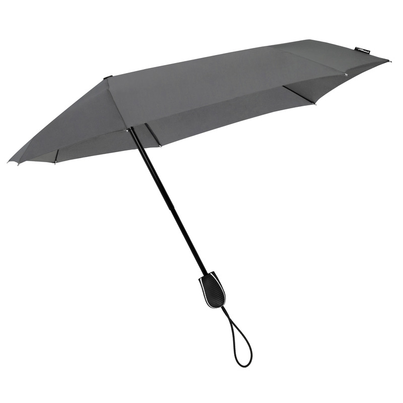 STORMini opvouwbare storm paraplu grijs 100 cm