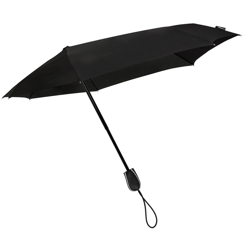 STORMini opvouwbare storm paraplu zwart 100 cm