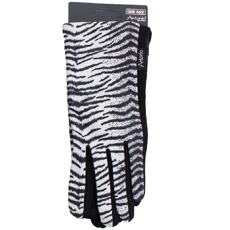 Touchscreen handschoenen witte tijger dierenprint voor dames