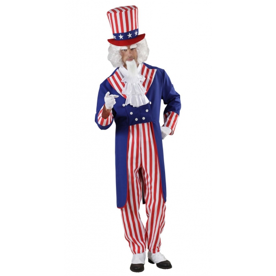 Uncle Sam kostuum voor heren