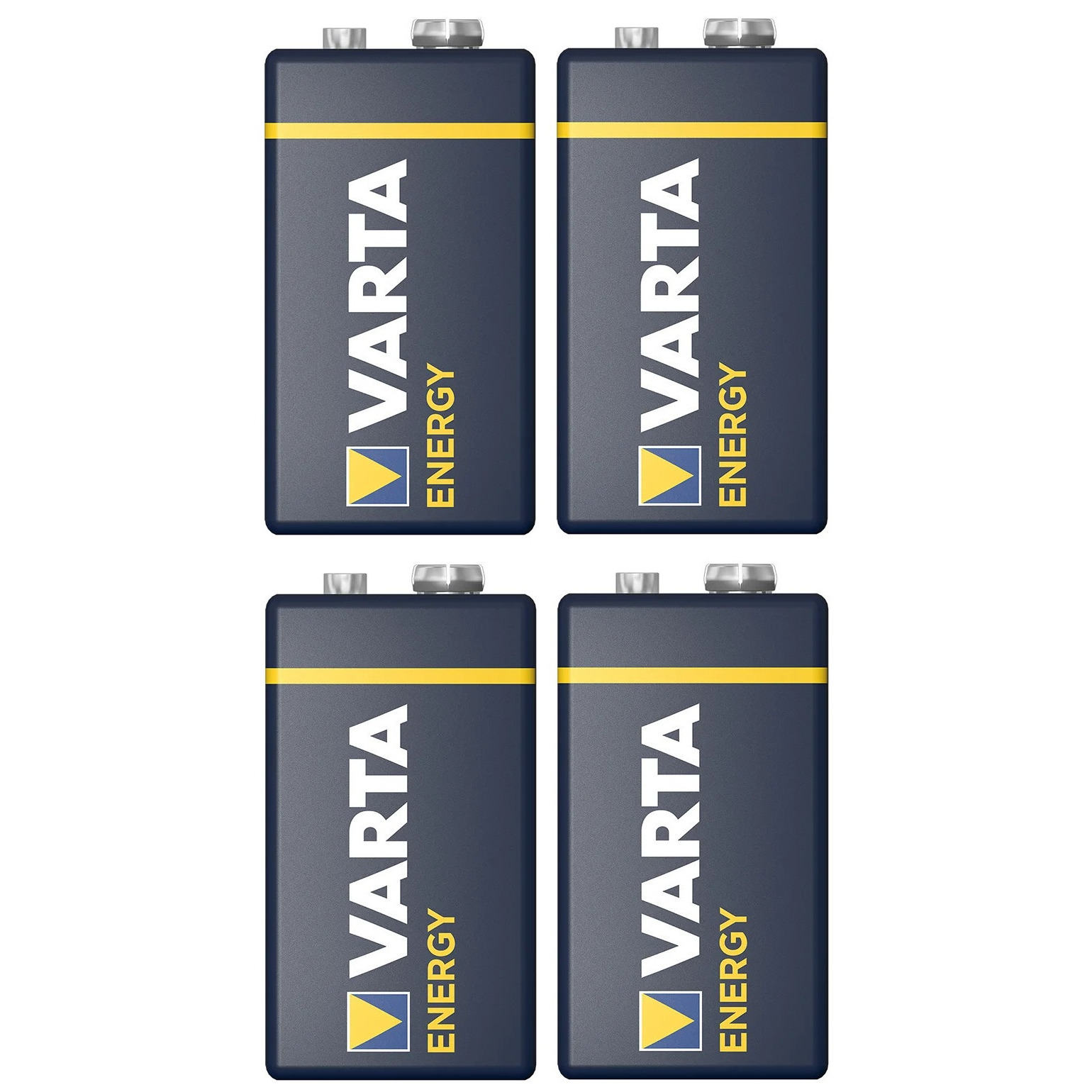 Varta Energy Alkaline batterij 4x 9V blokbatterij LR61