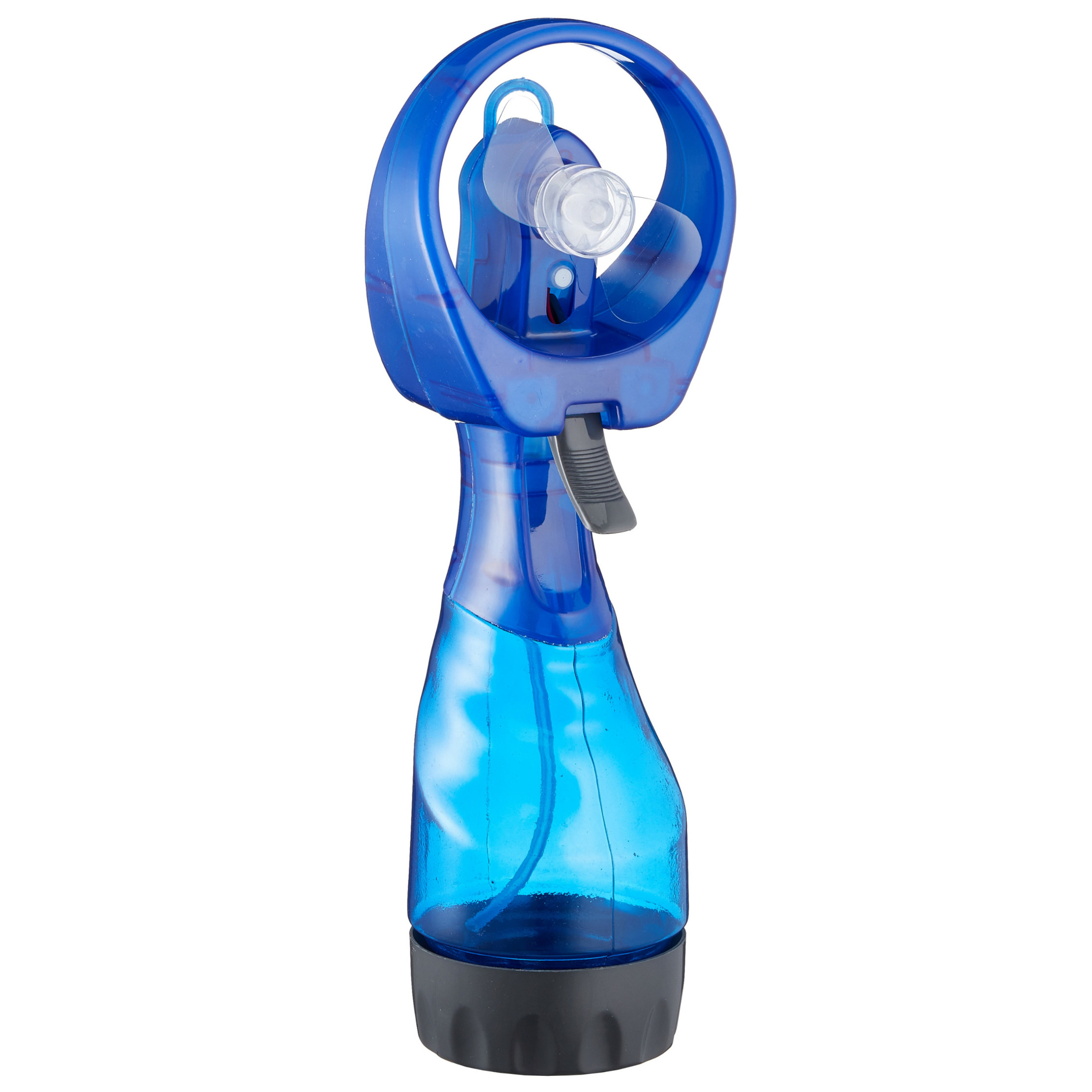 Ventilator-Waterverstuiver voor in je hand Verkoeling in zomer 25 cm Blauw