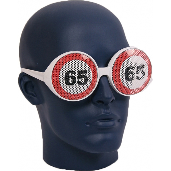 Verkeersborden bril 65 jaar