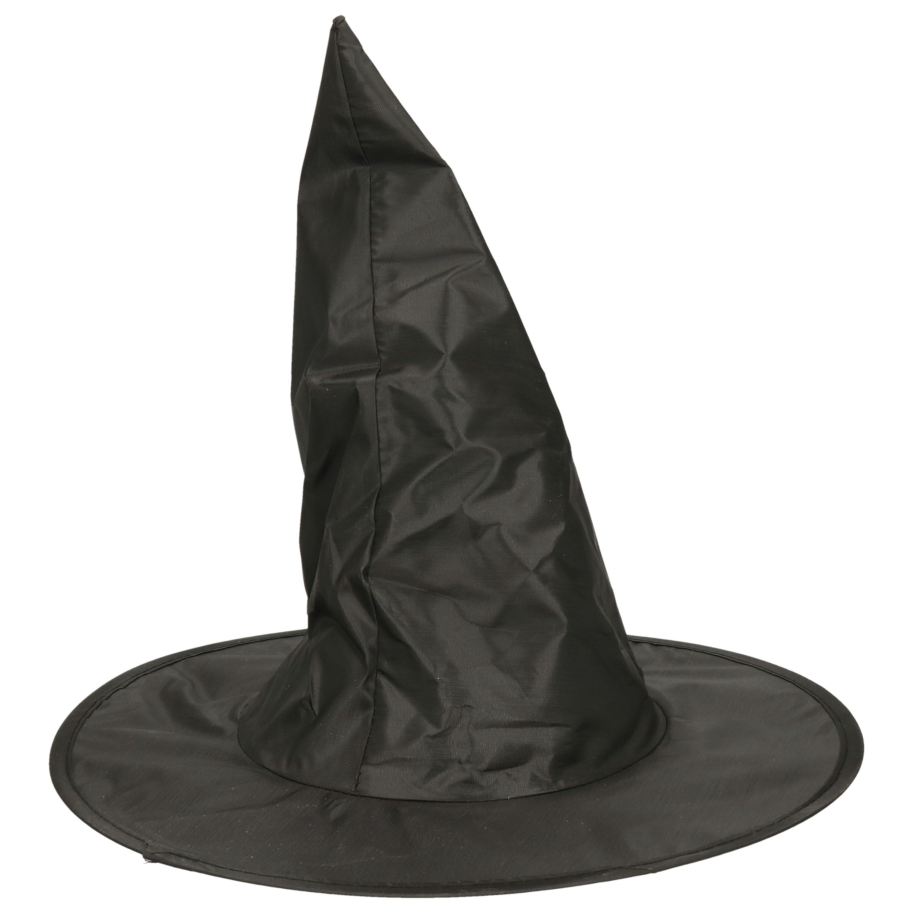 Verkleed heksenhoed - zwart - voor kinderen - Halloween hoofddeksels