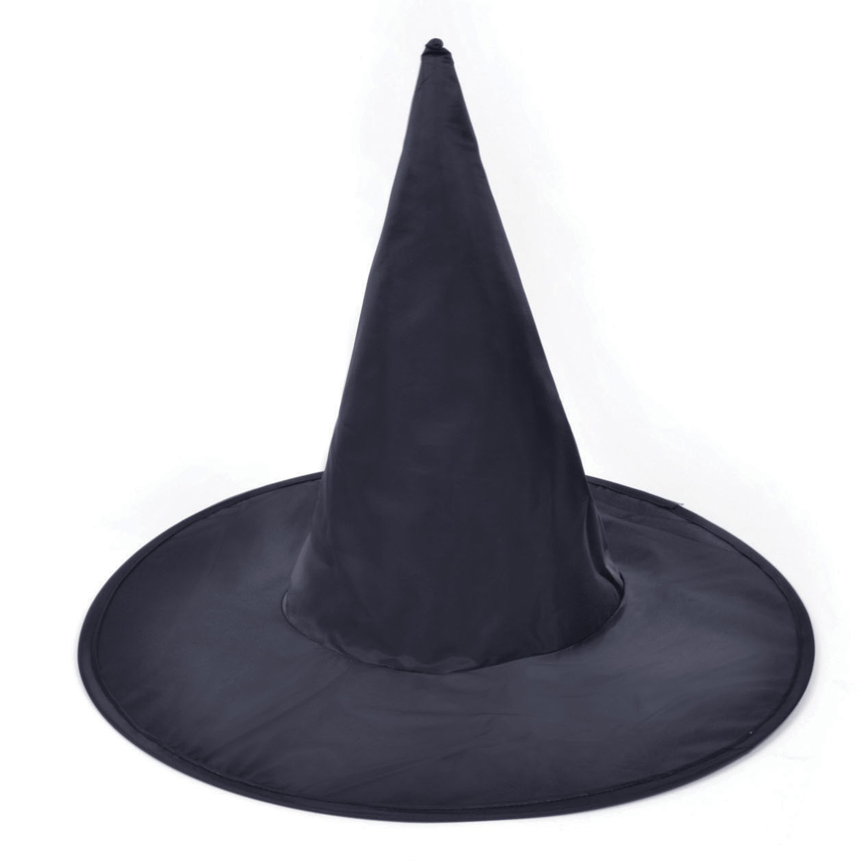 Verkleed heksenhoed - zwart - voor volwassenen - Halloween hoofddeksels
