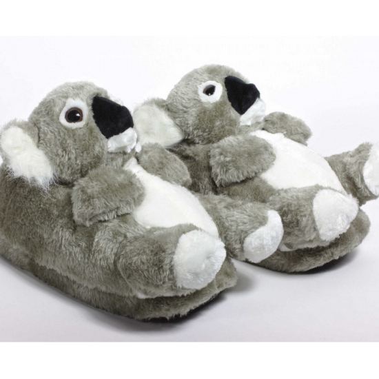 Volwassenen dieren sloffen-pantoffels koala