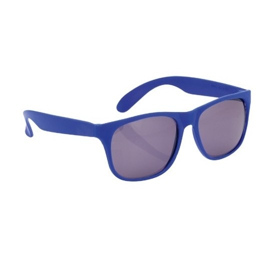 Voordelige blauwe party zonnebril