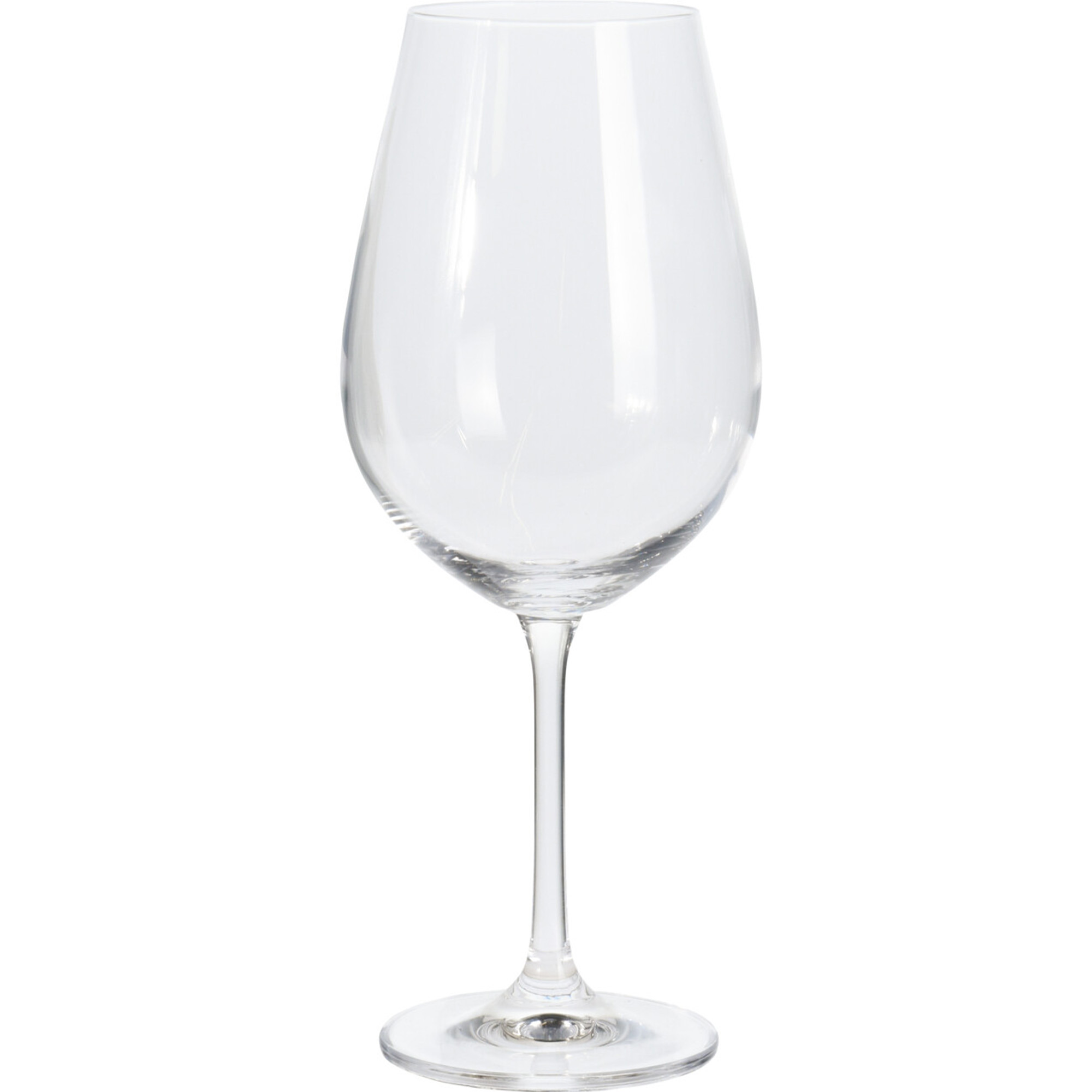 Wijnglazen 4x kristal glas groot 520 ml