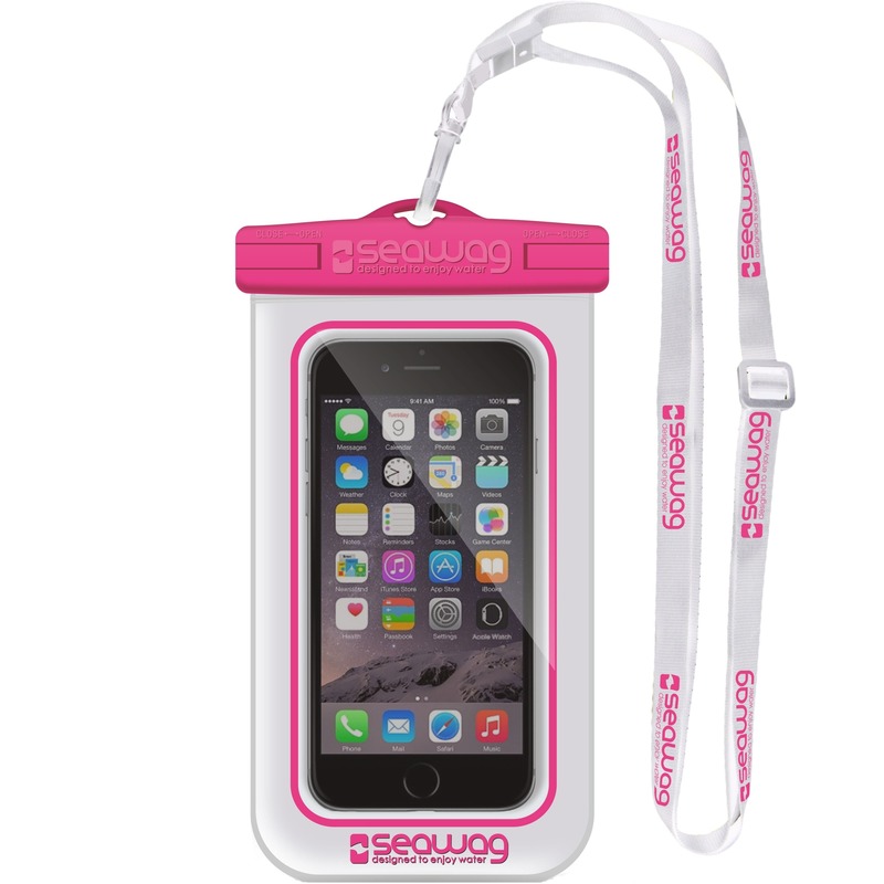 Witte-roze waterproof hoes voor smartphone-mobiele telefoon