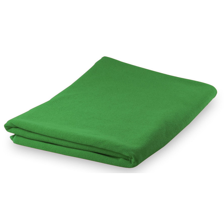 Yoga-fitness handdoek extra absorberend 150 x 75 cm groen