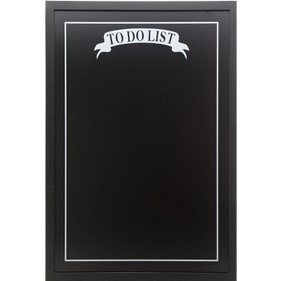Zwart krijtbord-memobord To Do List 40 x 60 cm incl krijtjes