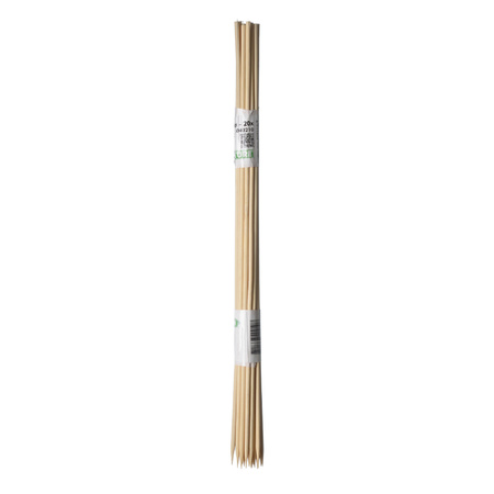 100x stuks splitbamboe / bamboestokjes 30 cm - plantensteun / tonkinstokken