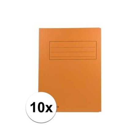 10x dossier cases orange