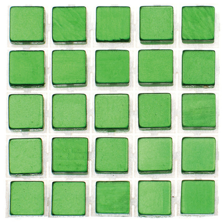 119x stuks mozaieken maken steentjes/tegels kleur groen 5 x 5 x 2 mm