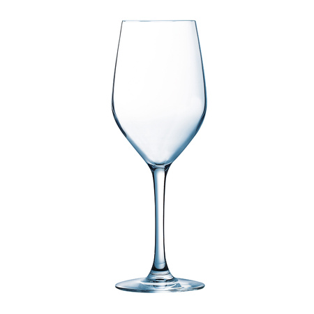 12x Stuks wijnglazen van glas 270 ml