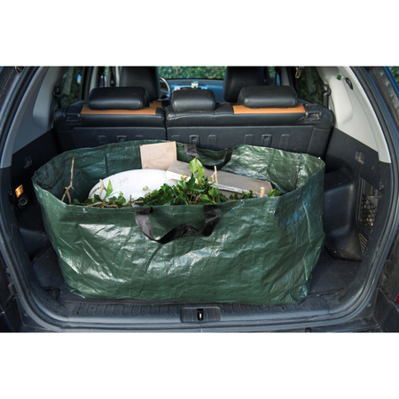 1x Green square trunk gardening bags 225ltr