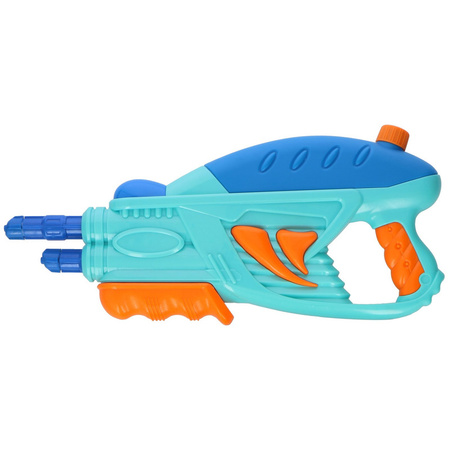1x Waterpistolen/waterpistool blauw van 42 cm 350 ml kinderspeelgoed
