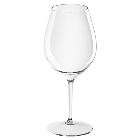 1x Witte of rode wijn wijnglazen 51 cl/510 ml van onbreekbaar transparant kunststof