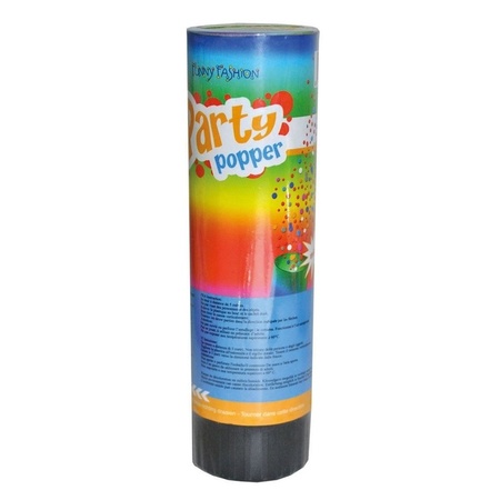 20x Party popper confetti 15 cm