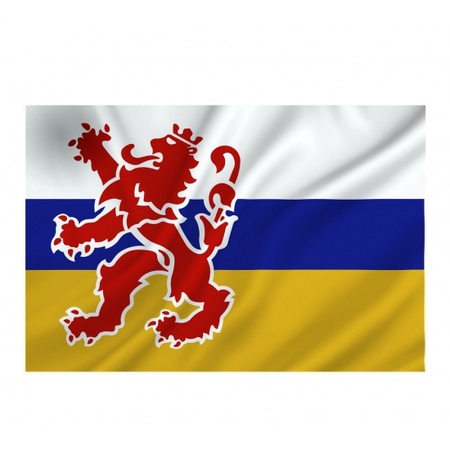 2x Provincie Limburg vlaggen 1 x 1.5 meter
