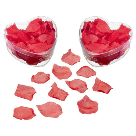 300x rozenblaadjes rood voor Valentijn of bruiloft