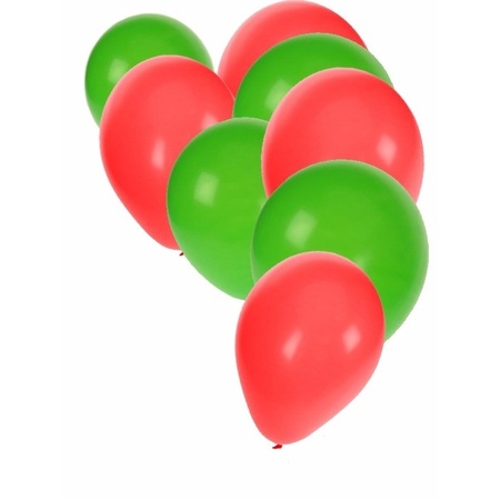 30x Ballonnen in Portugese kleuren