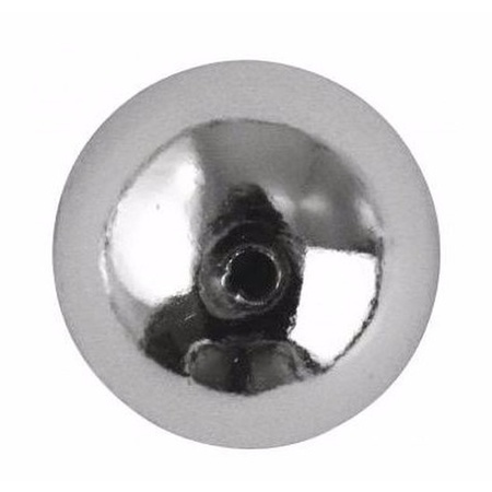 30x Zilveren ronde kralen van 8 mm