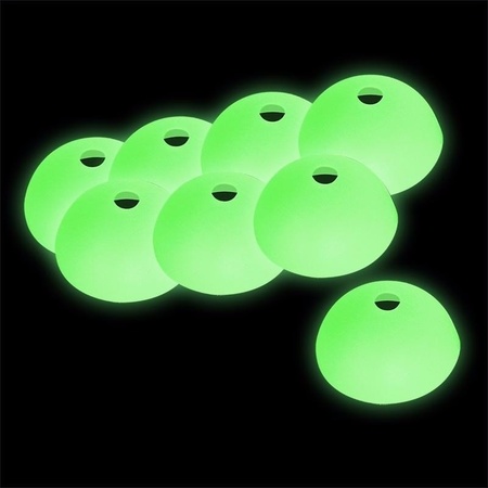 32x Glow in the dark peg protection caps