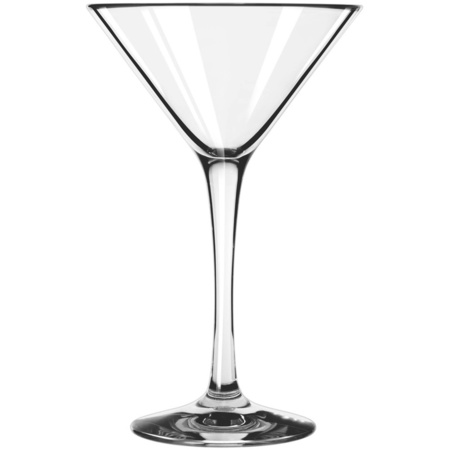 4x Cocktail/Martini glazen transparant 250 ml Martini