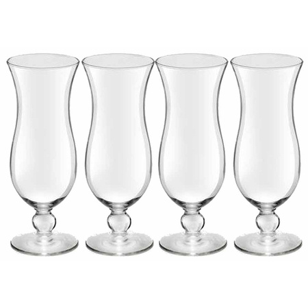 4x Cocktailglasses / blue hawaii glasses for 440 ml